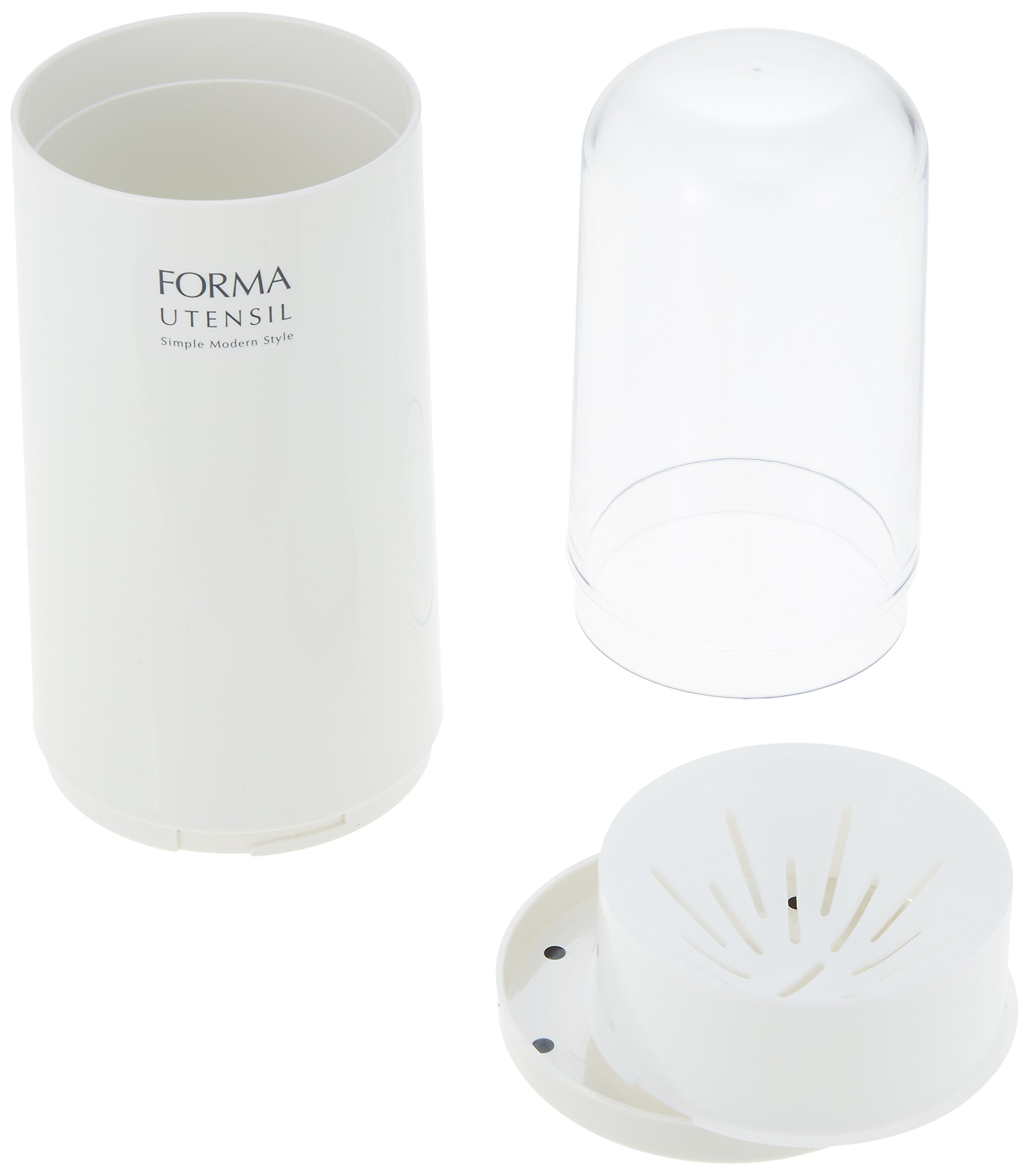 Amazon｜アスベルフード付箸立KD 「フォルマ」ホワイト 2129｜箸